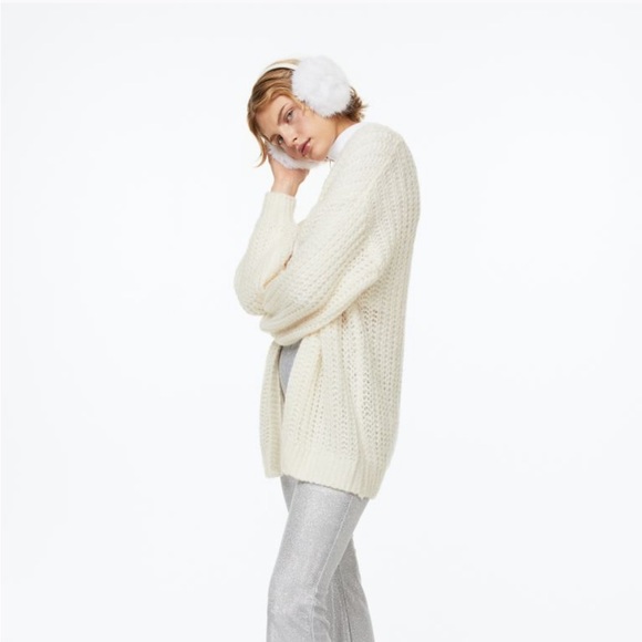 H&M oversized knit sweater / cardigan - Picture 4 of 12